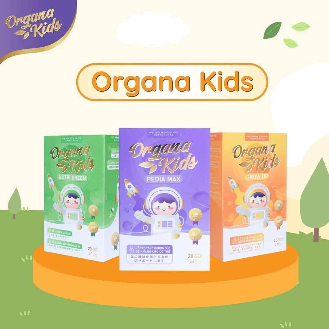 Thạch dinh dưỡng Organa Kids Laco combo 3 hộp chỉ 350.000 đ